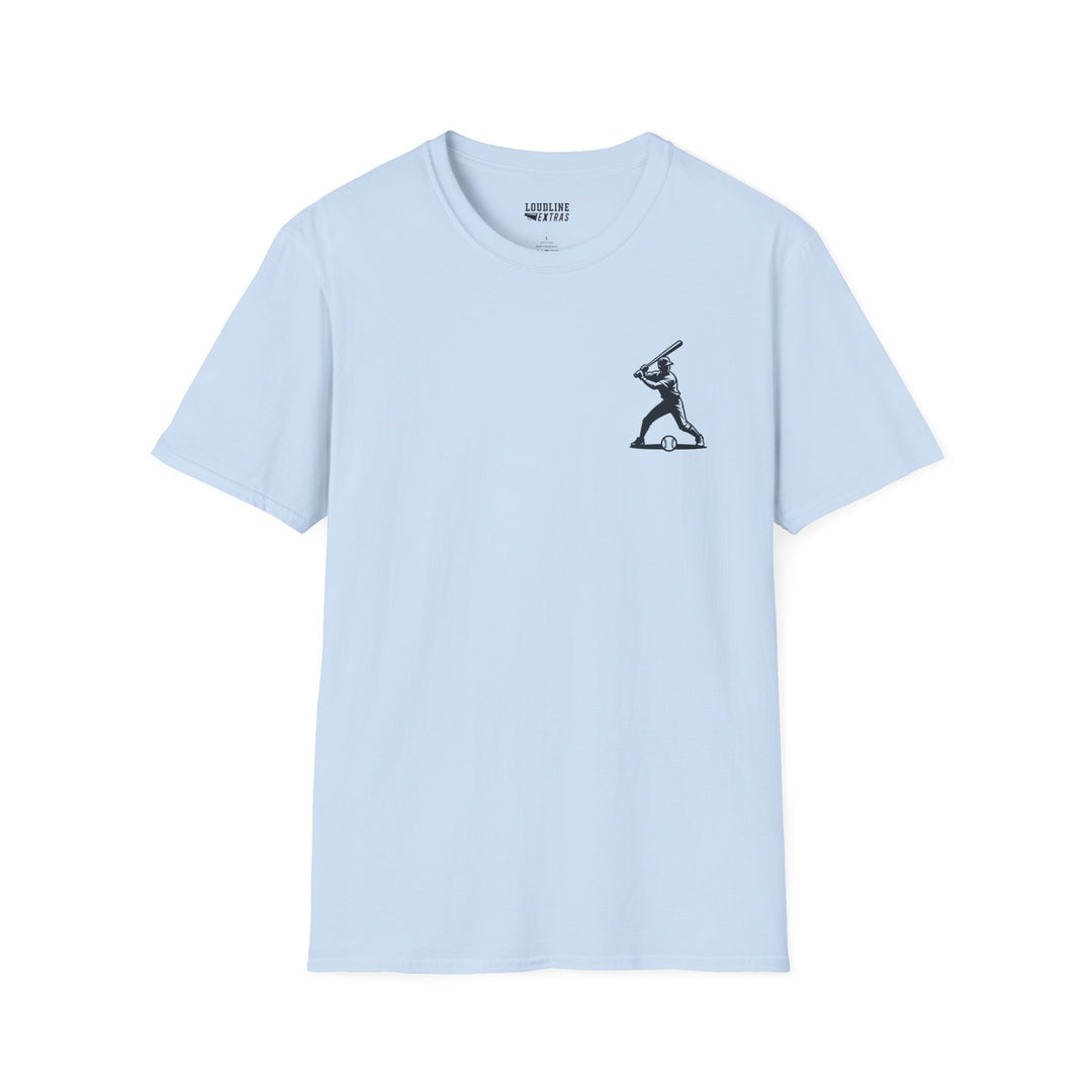 Raised in a Cage Baseball Unisex Adult T-Shirt