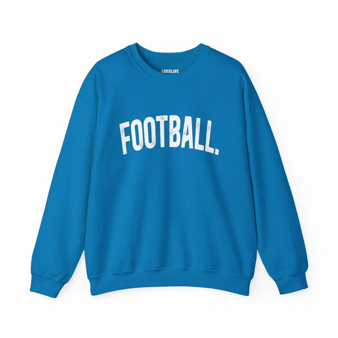 Rustic Design Football Unisex Adult Crewneck Sweatshirt