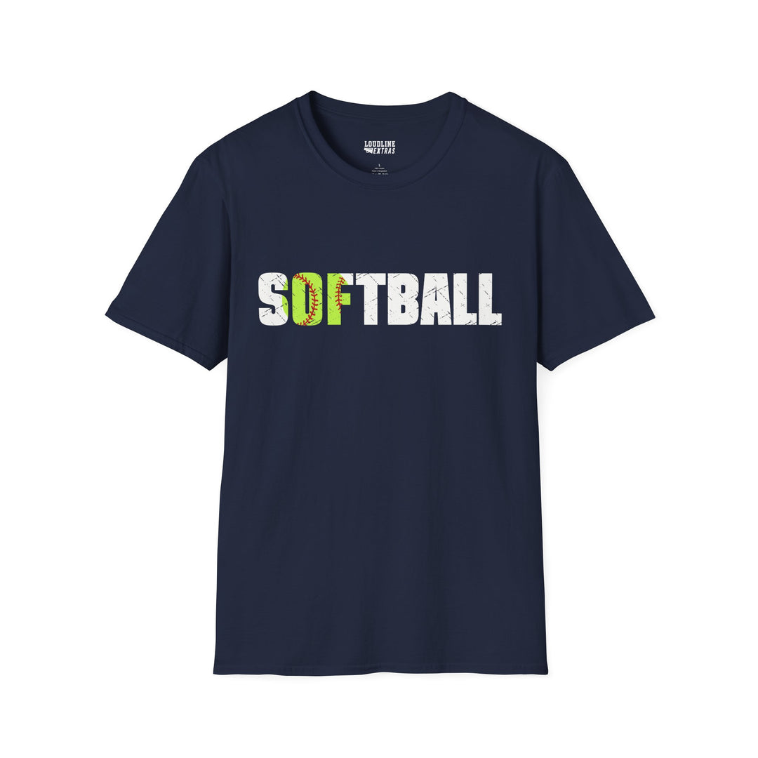 Softball Unisex Adult T-Shirt