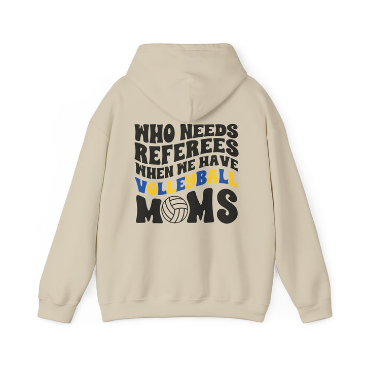 Who Needs Referees Volleyball Unisex Adult Hooded Sweatshirt