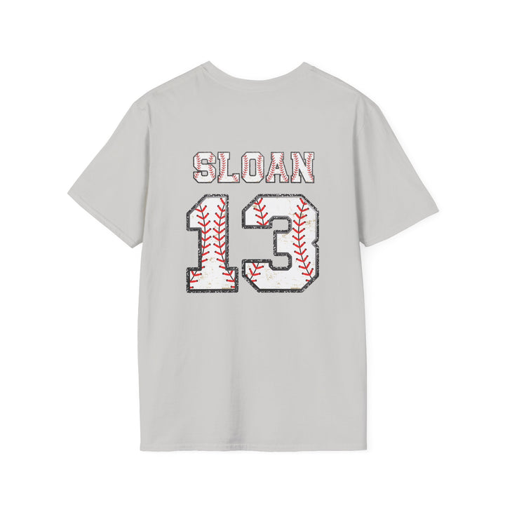 Iron Knights Adult Unisex T-Shirt w/Flag Design &amp; Name and Number on Back