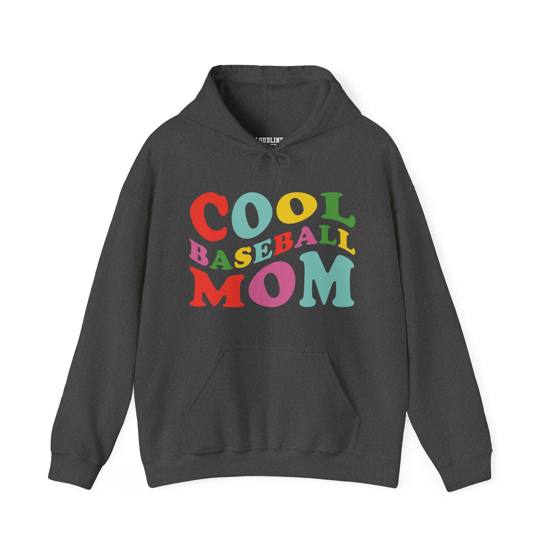 Cool Baseball Mom Unisex Adult Hooded Sweatshirt
