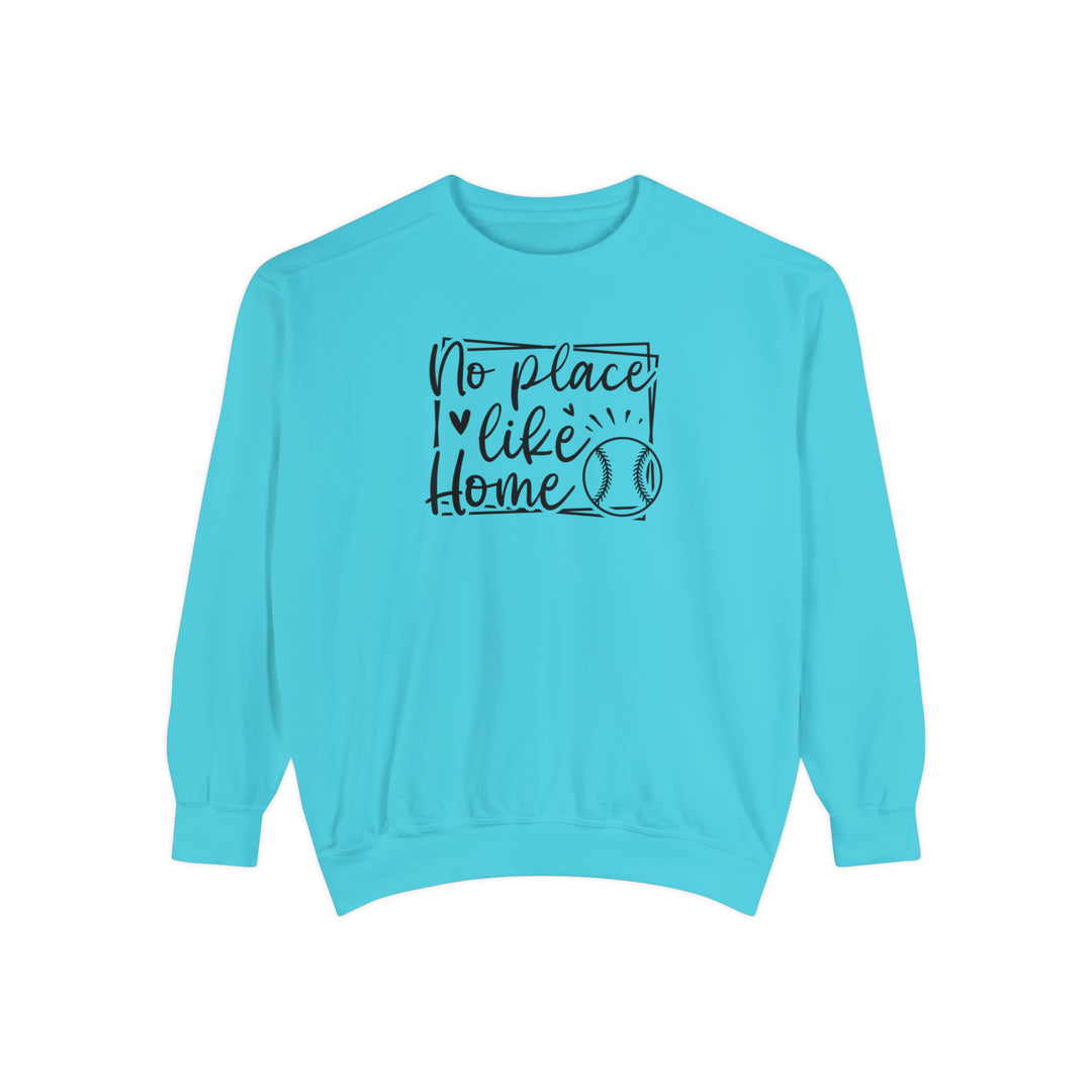 No Place Like Home Baseball Unisex Adult Premium Crewneck Sweatshirt