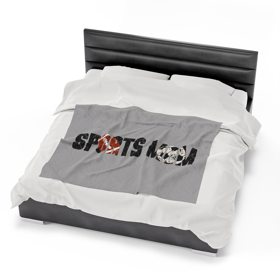 Sports Mom Plush Blanket