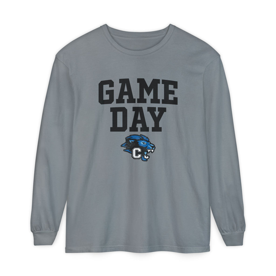 Canton Lions Football &amp; Cheer Unisex Adult Premium Long Sleeve - Game Day 2 Design