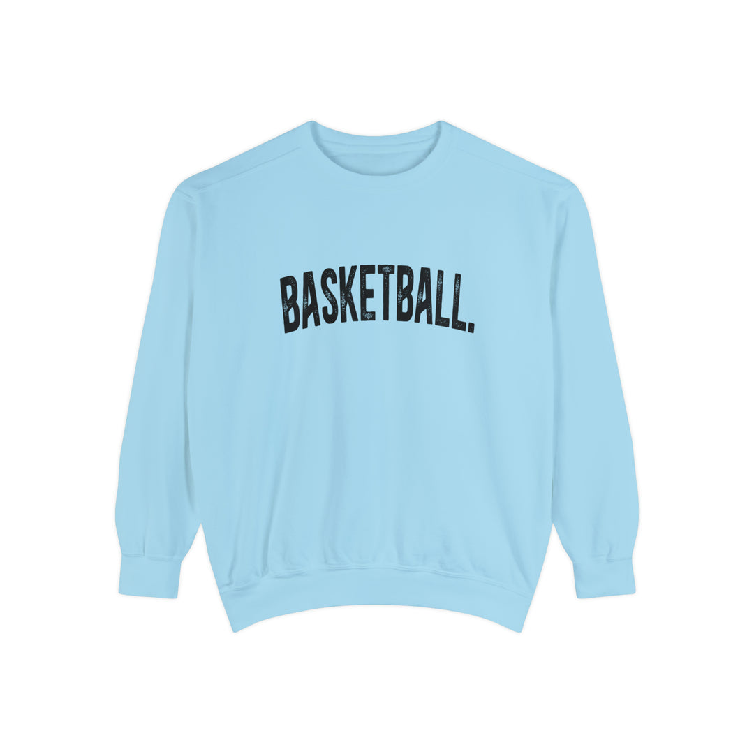 Rustic Design Basketball Unisex Adult Premium Crewneck Sweatshirt