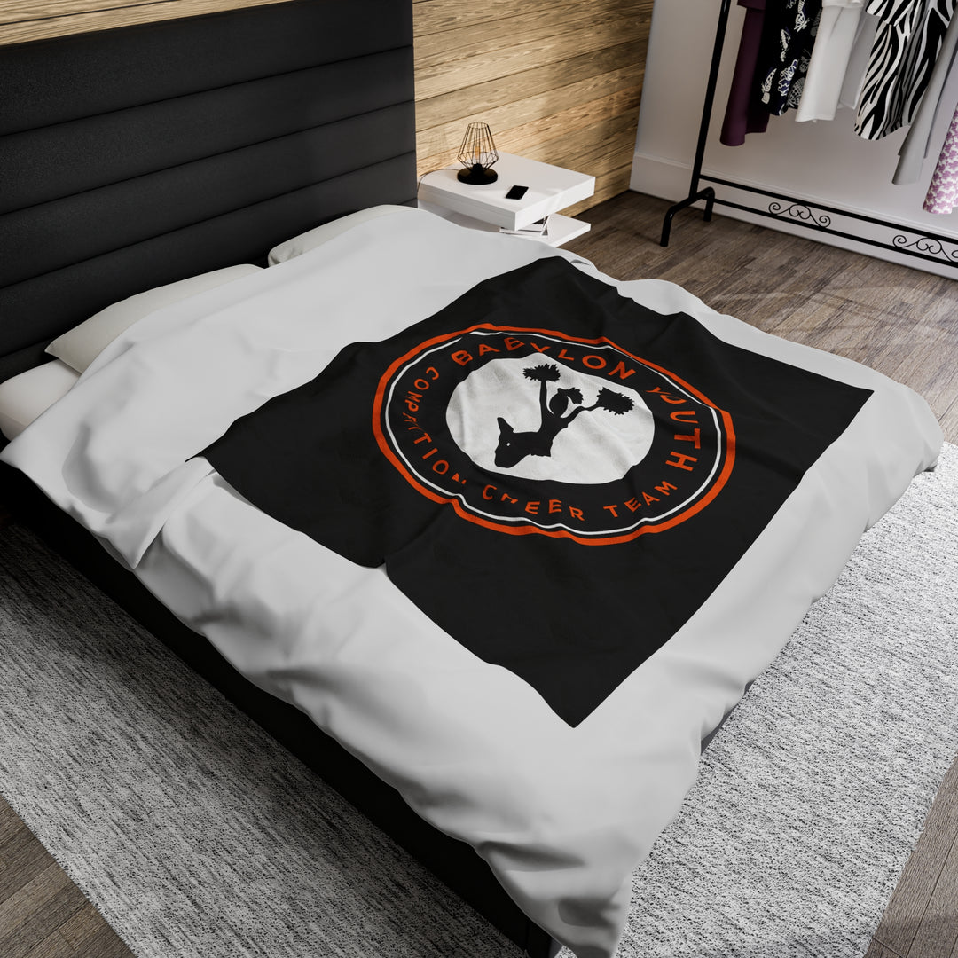 Babylon Youth Competition Cheerleading Velveteen Plush Blanket