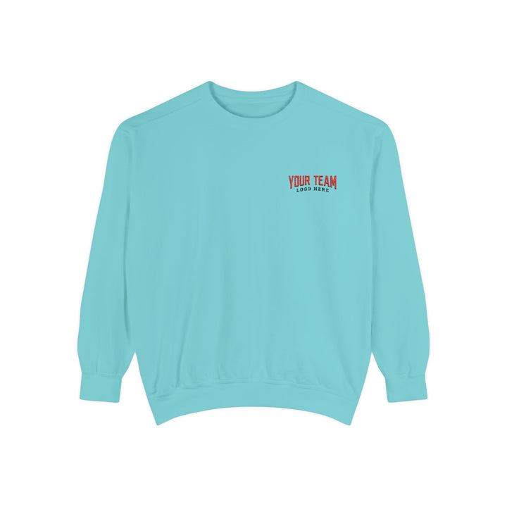 Unisex Adult Comfort Colors Crewneck Sweatshirt - Embroidered
