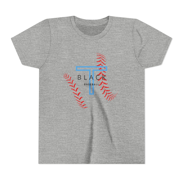T-Black Dugout Unisex Youth T-Shirt - Front Design Only w/Optional Customization