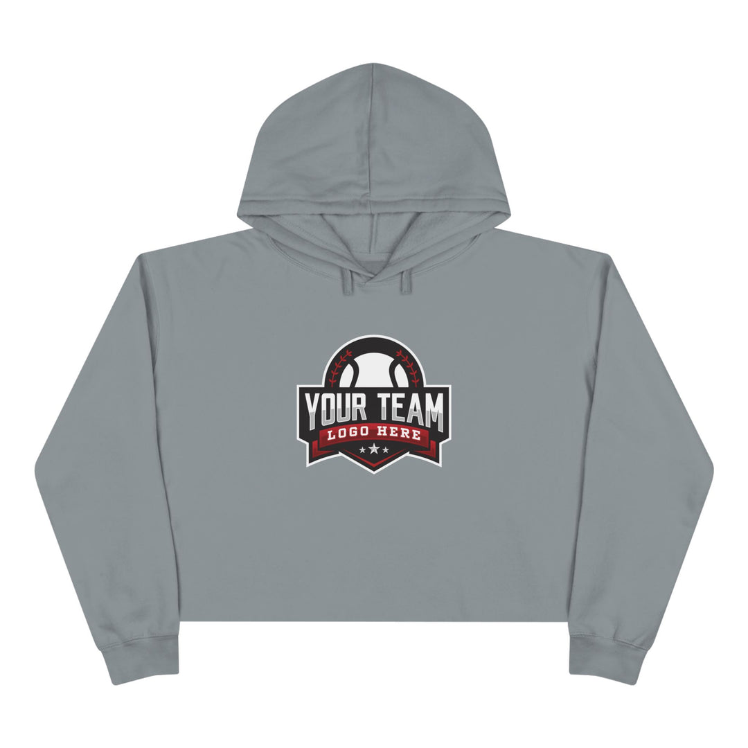 Unisex Adult Cropped Hooded Sweatshirt