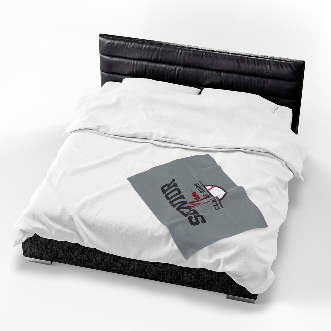 Senior Custom Relative w/Sport Velveteen Plush Blanket