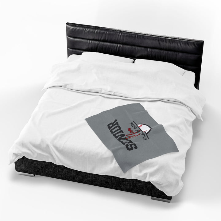 Senior Custom Relative w/Sport Velveteen Plush Blanket