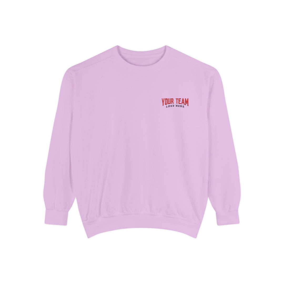 Unisex Adult Comfort Colors Crewneck Sweatshirt - Embroidered