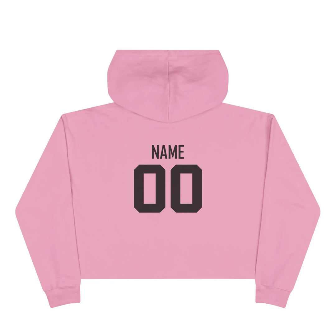 Unisex Adult Cropped Hooded Sweatshirt