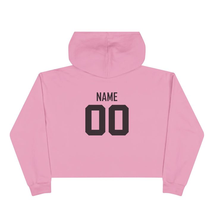 Unisex Adult Cropped Hooded Sweatshirt