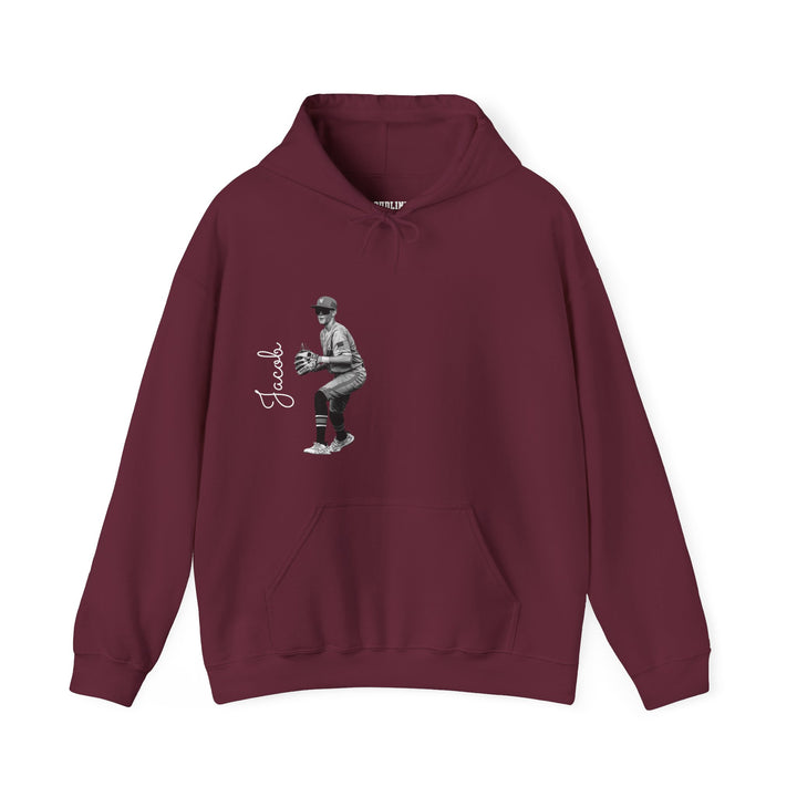 BW Picture w/Name Design - Unisex Adult Hoodie
