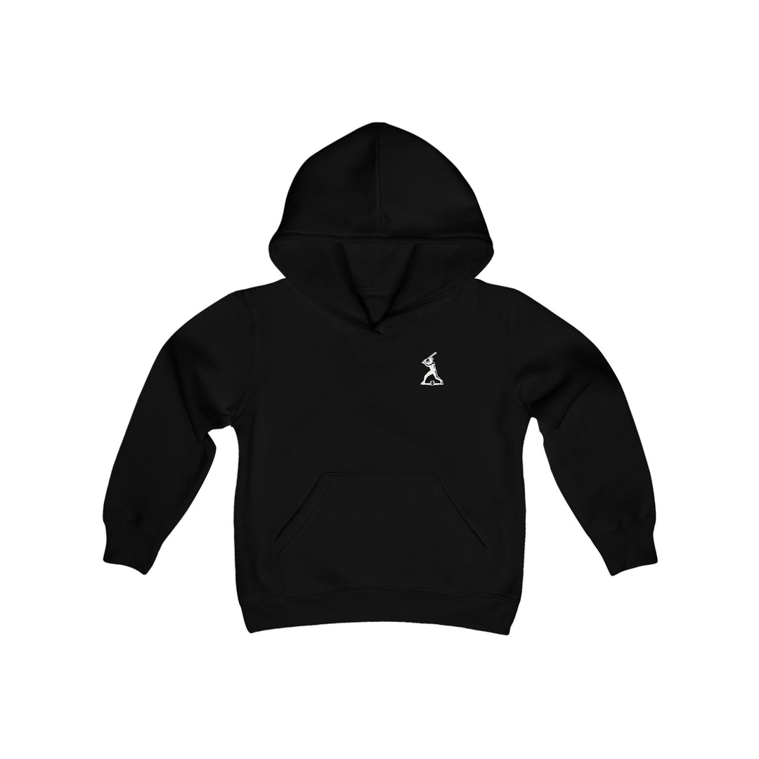 Raised in a Cage Baseball Unisex Youth Hooded Sweatshirt
