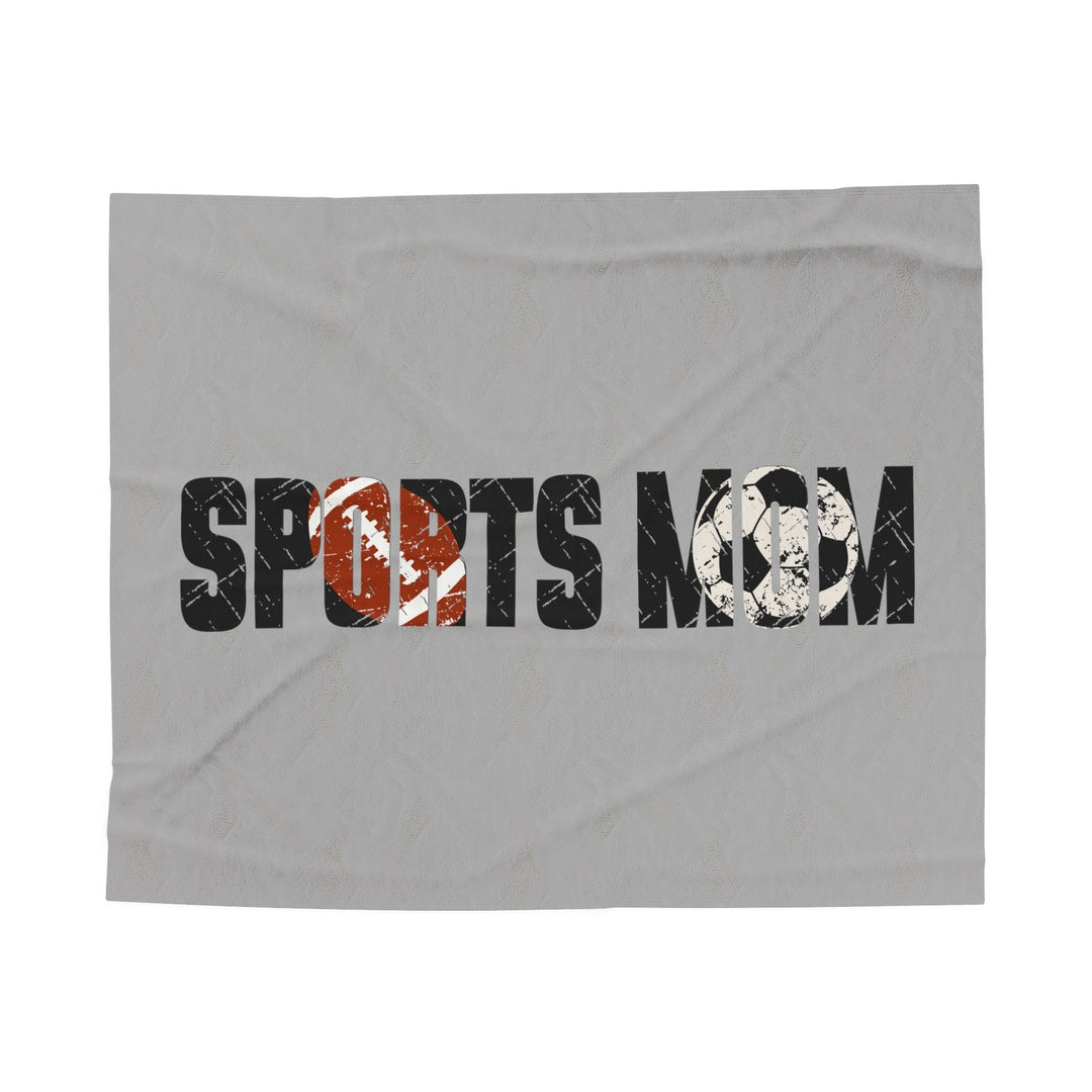 Sports Mom Plush Blanket