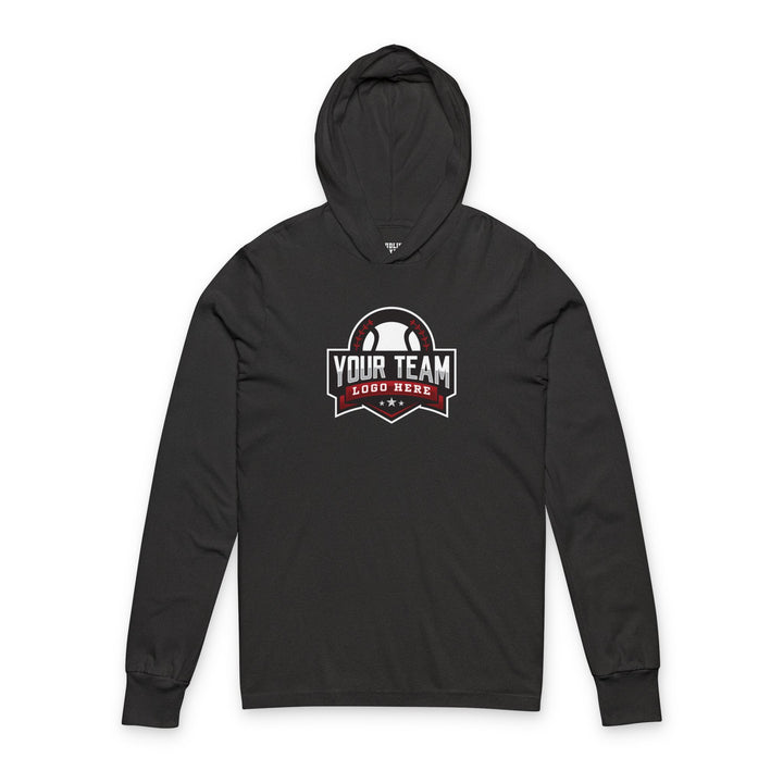 Unisex Adult Hooded Long Sleeve Shirt