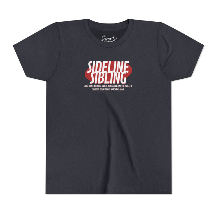 College Station Soccer Club Vanguard Unisex Youth T-Shirt - Sideline Sibling