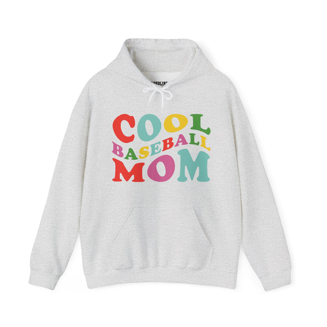 Cool Baseball Mom Unisex Adult Hooded Sweatshirt