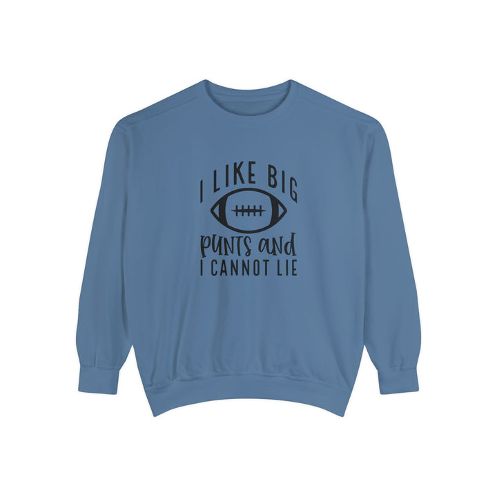 I Like Big Punts Football Unisex Adult Premium Crewneck Sweatshirt