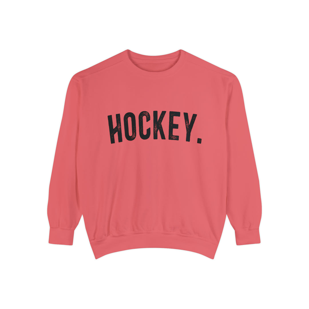 Rustic Design Hockey Unisex Adult Premium Crewneck Sweatshirt