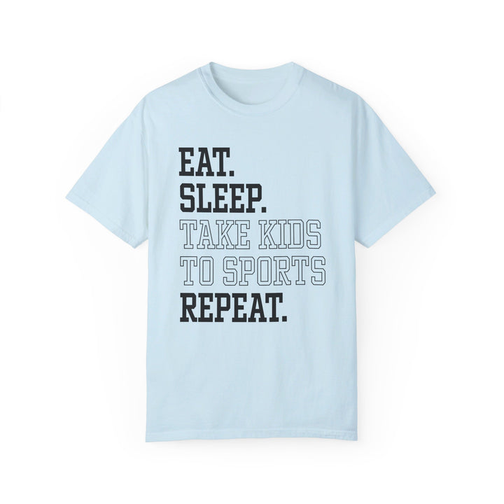 Eat Sleep Take Kids To Sports Repeat Unisex Adult Premium T-Shirt
