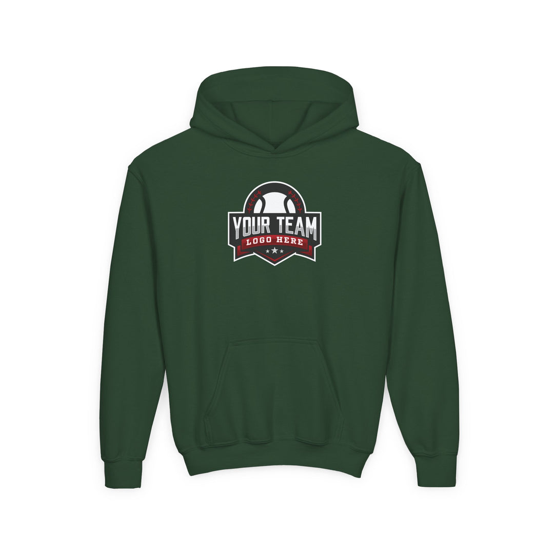 Unisex Youth Basic Hooded Sweatshirt