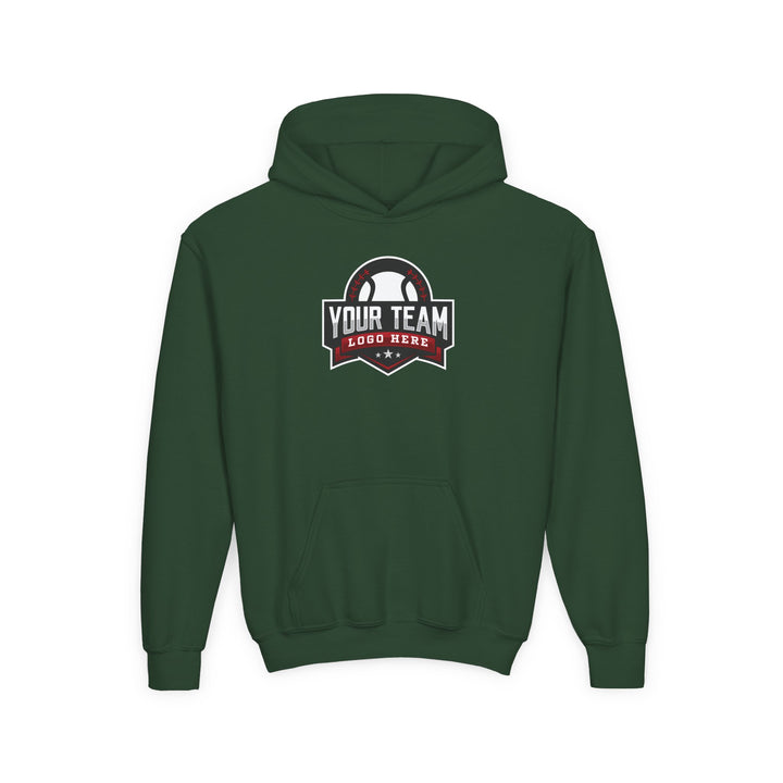 Unisex Youth Basic Hooded Sweatshirt