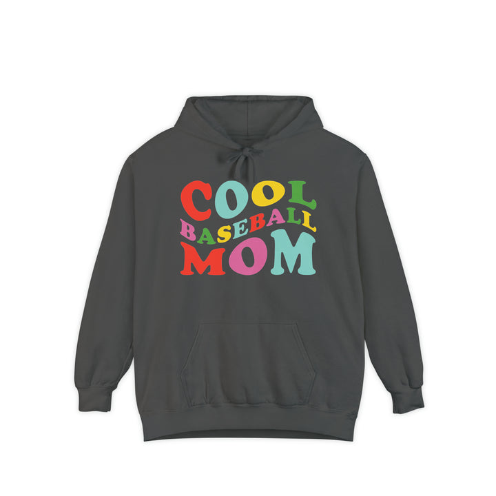 Cool Baseball Mom Unisex Adult Premium Hooded Sweatshirt