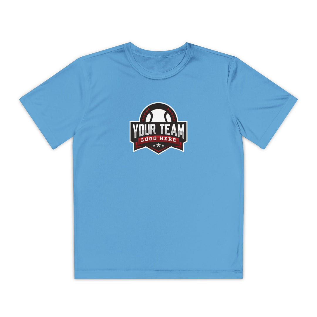 Unisex Youth Moisture Wicking T-Shirt Color Options 1