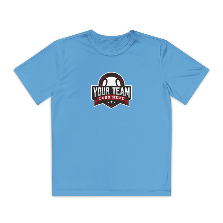 Unisex Youth Moisture Wicking T-Shirt Color Options 1
