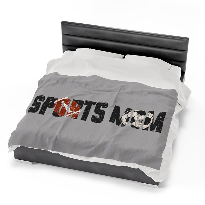 Sports Mom Plush Blanket