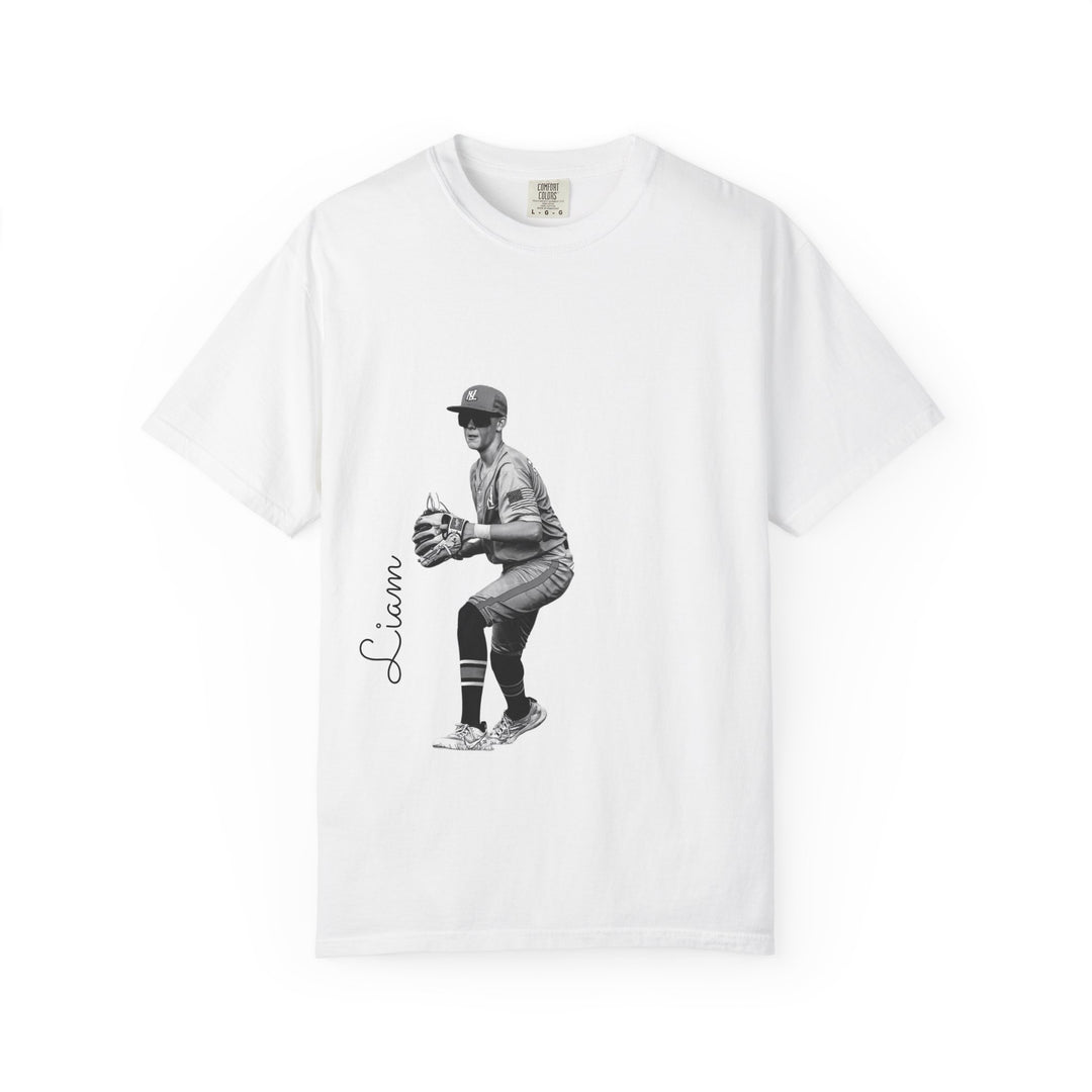 BW Picture w/Name Design - Unisex Adult Premium T-Shirt