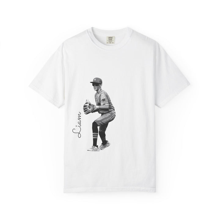 BW Picture w/Name Design - Unisex Adult Premium T-Shirt