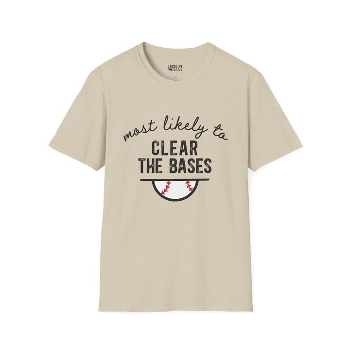 Most Likely To Baseball Unisex Adult T-Shirt