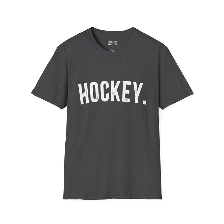 Rustic Design Hockey Unisex Adult T-Shirt