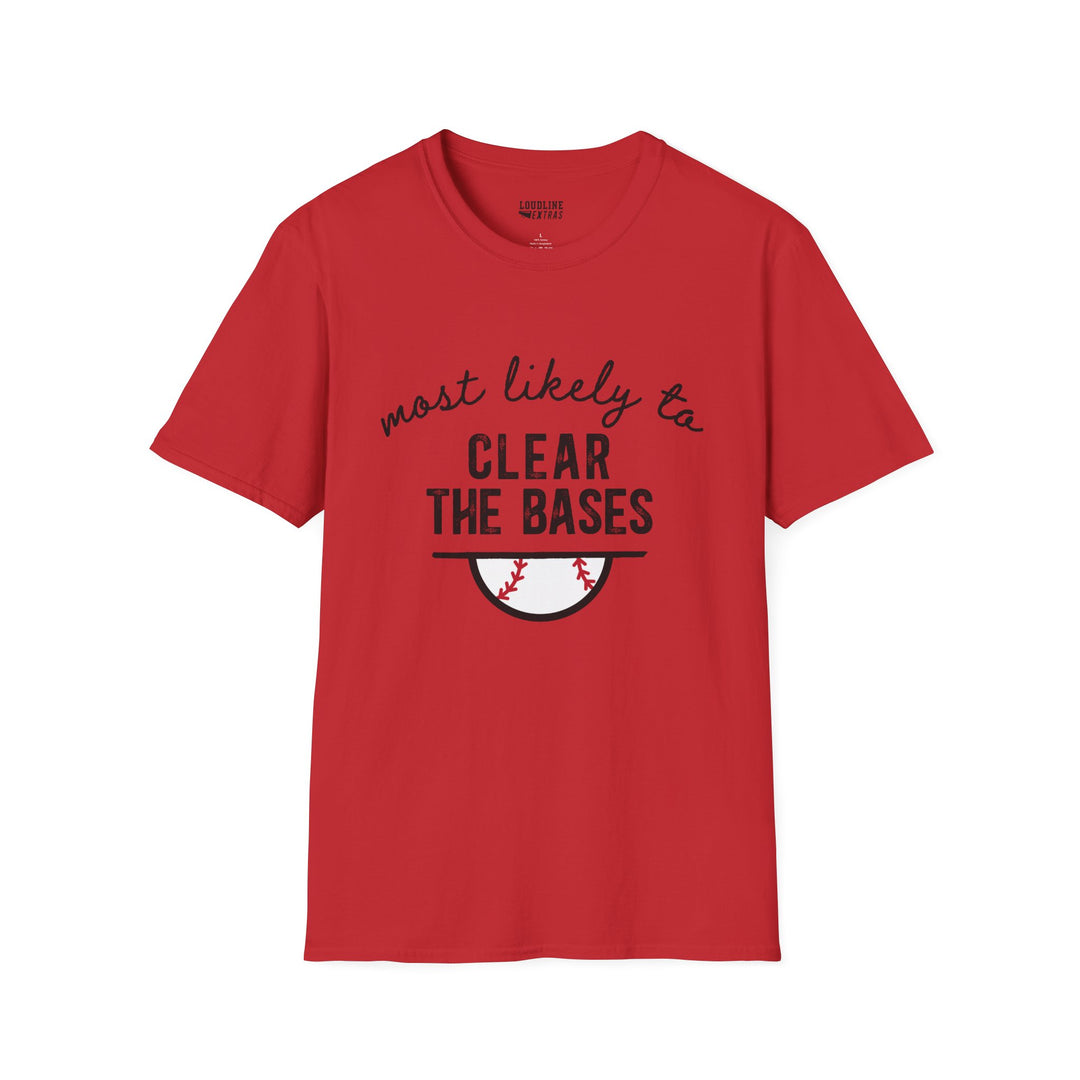 Most Likely To Baseball Unisex Adult T-Shirt