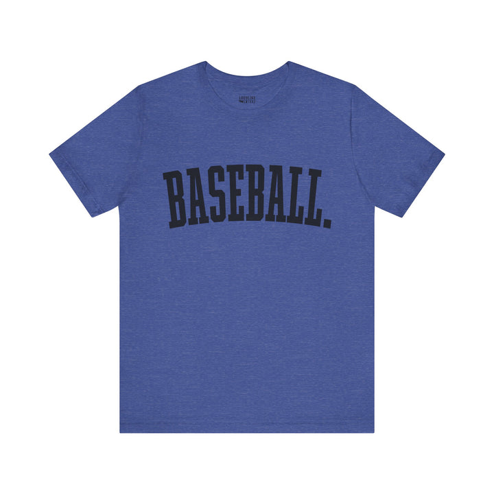 Tall Design Baseball Unisex Adult T-Shirt