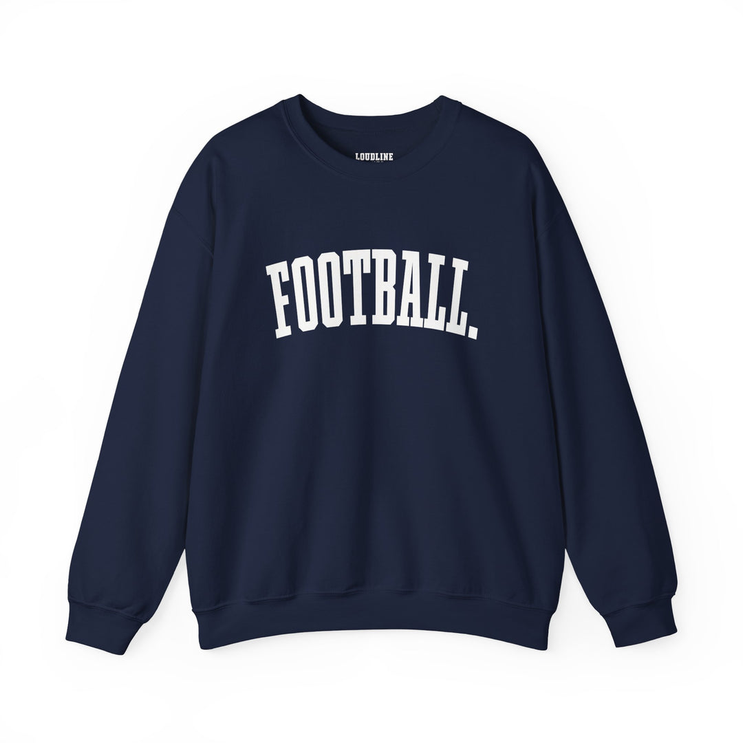 Tall Design Football Unisex Adult Crewneck Sweatshirt