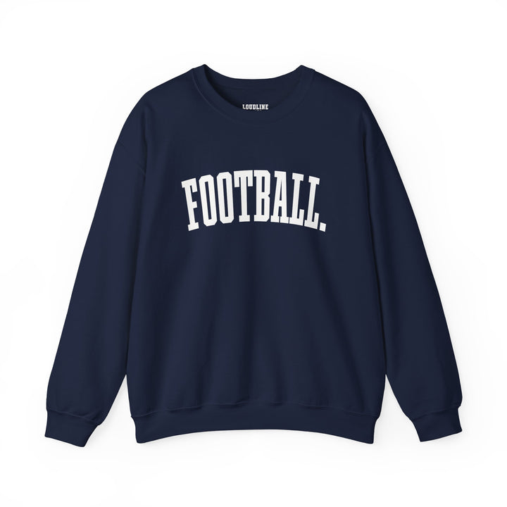 Tall Design Football Unisex Adult Crewneck Sweatshirt