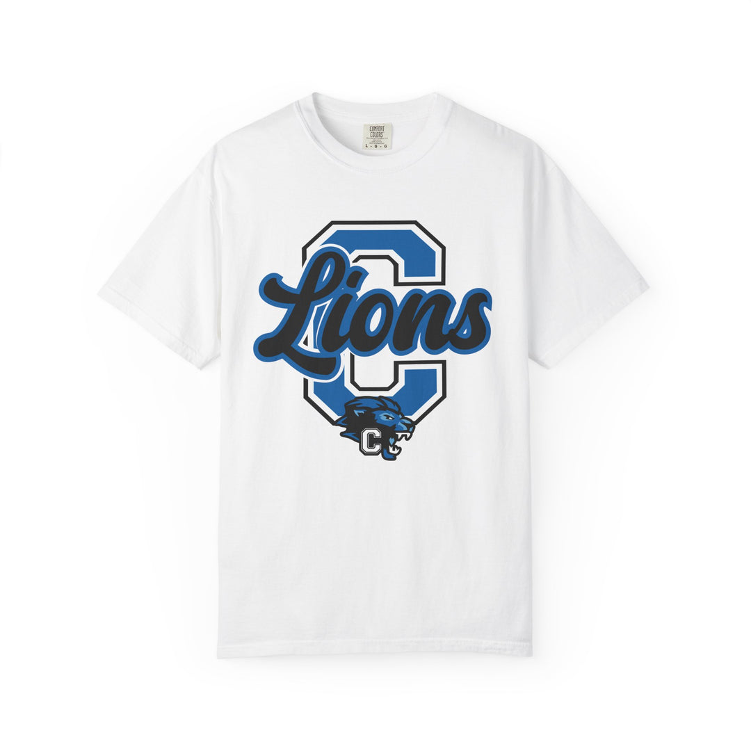 Canton Lions Football &amp; Cheer Unisex Adult Premium T-Shirt - Big C Design