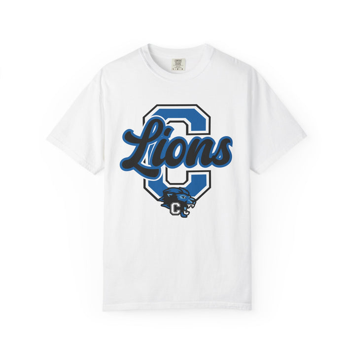 Canton Lions Football &amp; Cheer Unisex Adult Premium T-Shirt - Big C Design