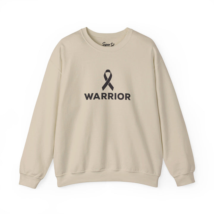 Cancer Ribbon Warrior Adult Unisex Crewneck Sweatshirt