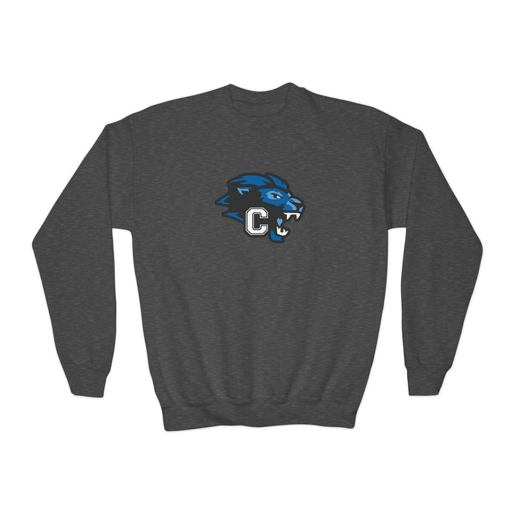 Canton Lions Football &amp; Cheer Unisex Youth Standard Crewneck Sweatshirt
