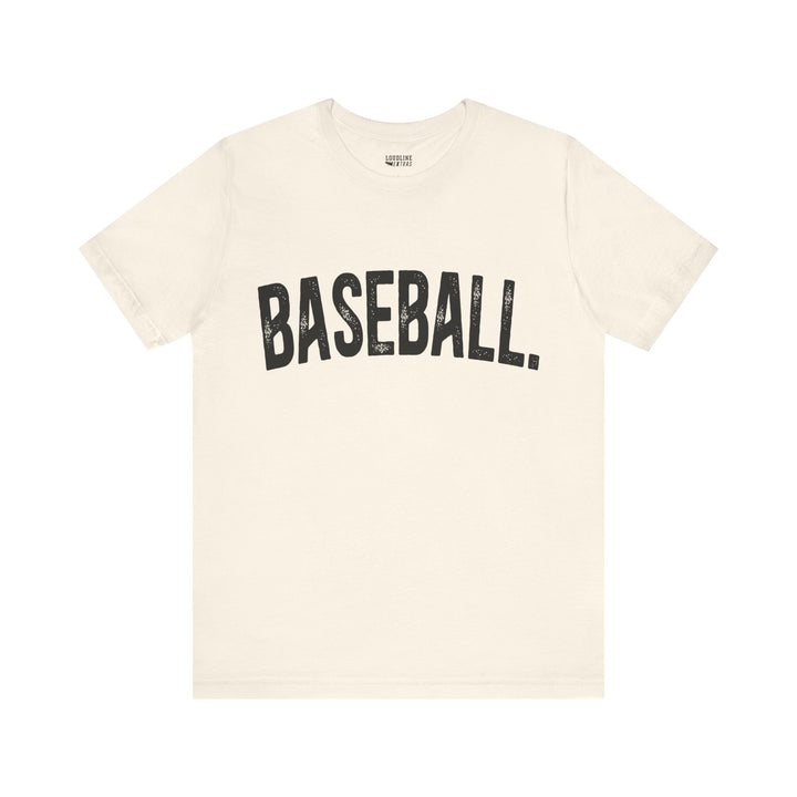 Rustic Design Baseball Unisex Adult T-Shirt