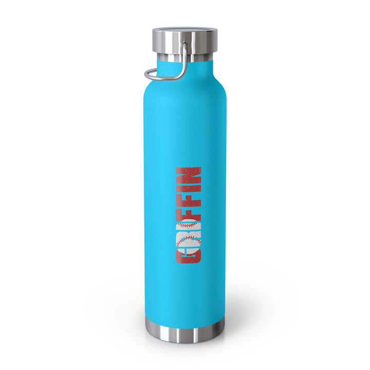 Custom Name Copper Vacuum Insulated Bottle 22oz (Water Bottle)