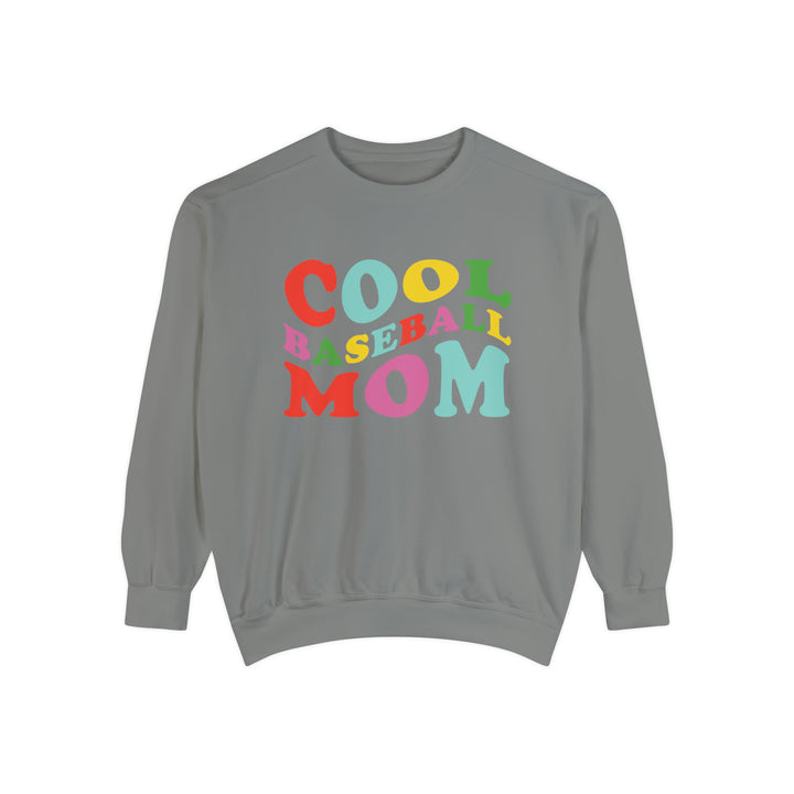 Cool Baseball Mom Unisex Adult Premium Crewneck Sweatshirt