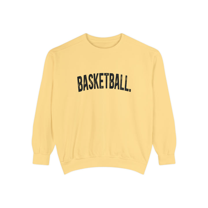 Rustic Design Basketball Unisex Adult Premium Crewneck Sweatshirt